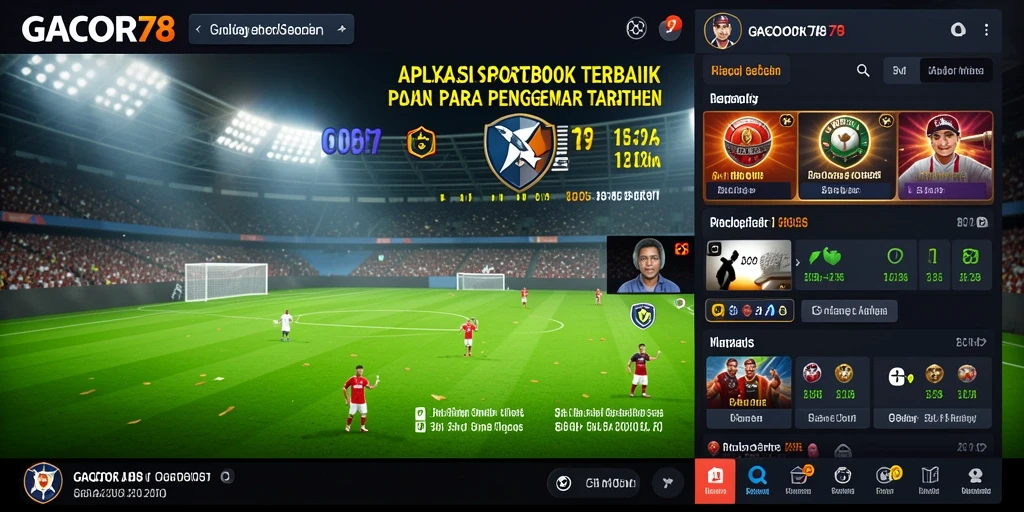 Tampilan gameplay GACOR78 yang menarik dan interaktif di layar.