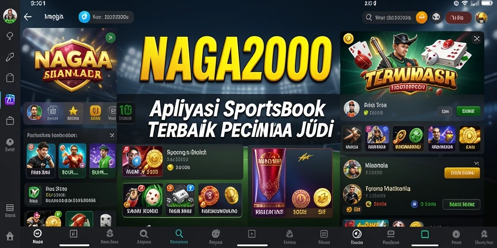 Tampilan menarik dari gameplay sportsbook di NAGA2000.
