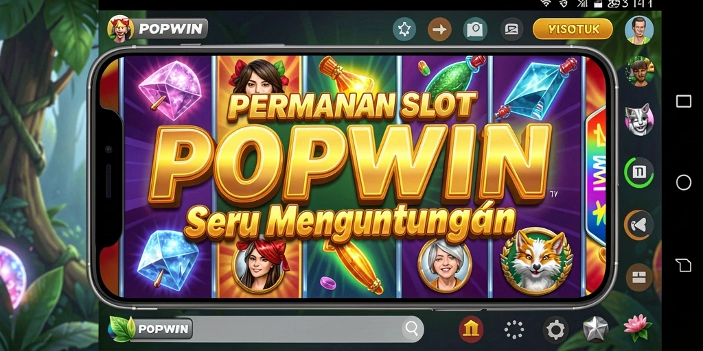 Tampilan gameplay seru dan menarik dari POPWIN.
