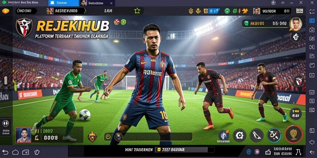 Tampilan menawan dari permainan taruhan di REJEKIHUB.