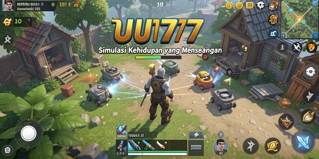 Tampilan gameplay UT77 yang menarik dan interaktif.